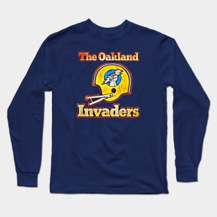 The Oakland Invaders Football Long Sleeve T-Shirt